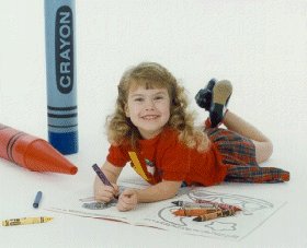 Coloring Kid Photograph.