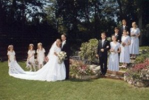 An Outdoor Wedding.